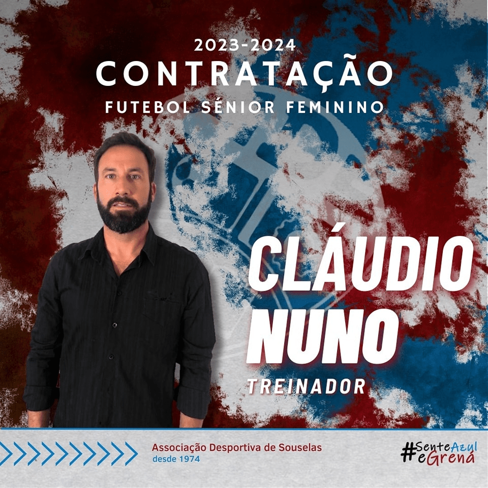 Cláudio Nuno é apresentado como treinador da equipa sénior feminina