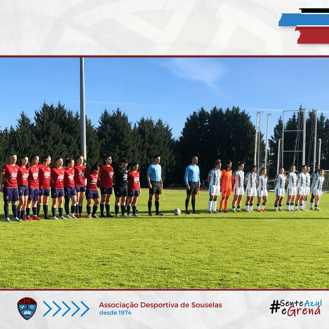 Equipa sénior feminina conquista 1 ponto frente ao histórico Vitória FC
