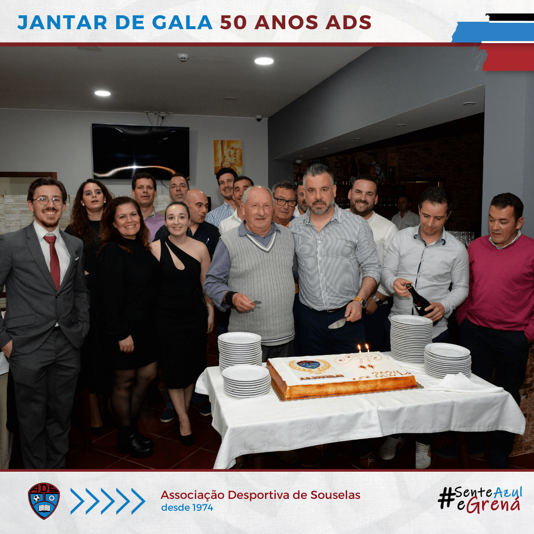 ADS celebra 50 anos com Jantar de Gala!